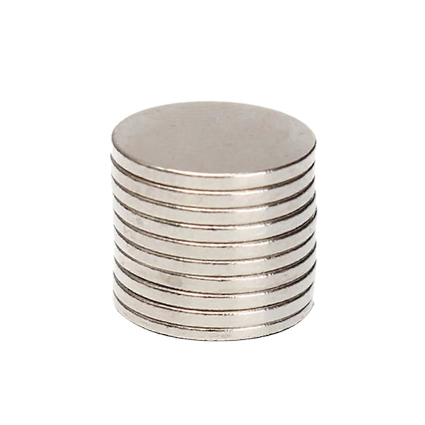 10 kpl 10x1mm N52 pyöreitä kiekkoja harvinaisten maametallien neodyymi supervahvoja magneetteja