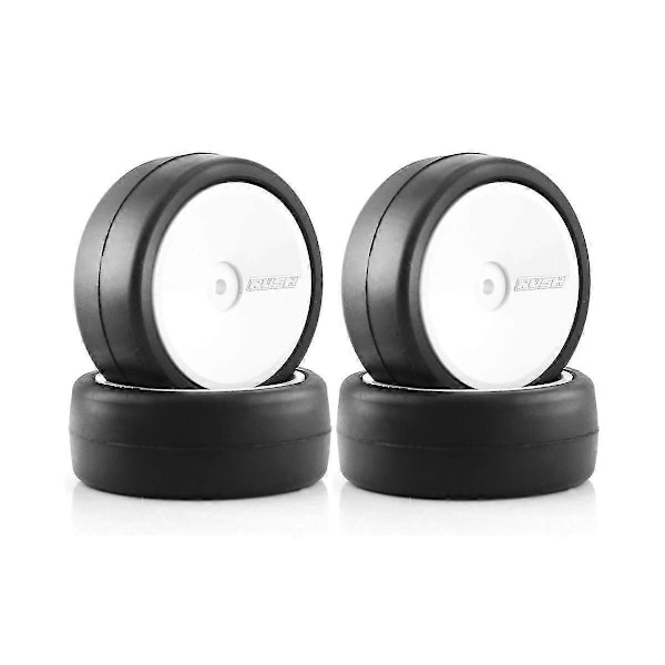 1/10 Rc Racing Bil Däck Värme Smält Däck Hjul För Tt01 Tt02 Xv01 Ta06 Ptg-2 1/10 Rc Bil Uppgraderingsdelar