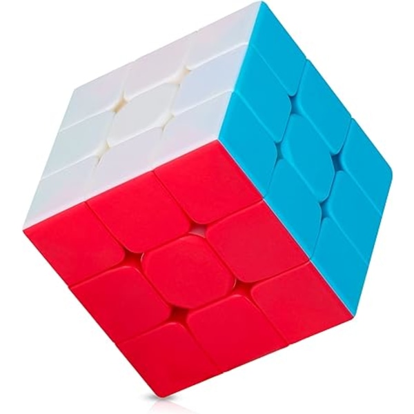 Speed ​​Cube Smooth Magic Cube Puzzle Brain Teasers för vuxna Leksak för pojkar 3D Pussel Cube Stickerless Professional Speed