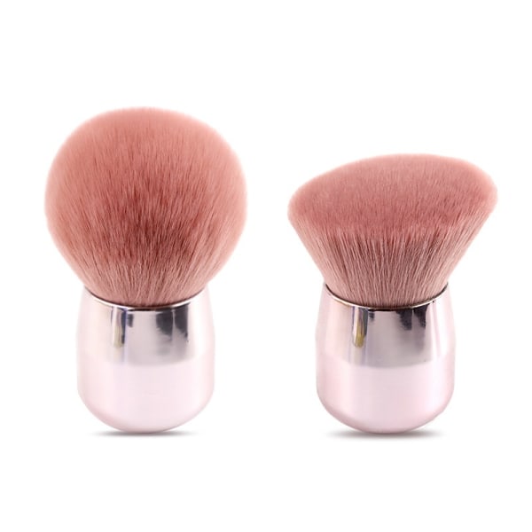 Sminkborste Skönhetsborste Makeup Dust Brush Rose Gold Svampborste Sminkborste plagiocephalia