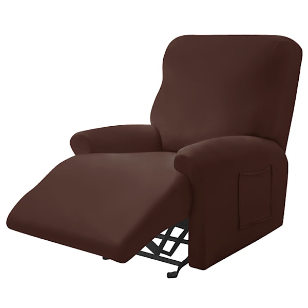 Spandex Recliner Soffa Överdrag Lazy Boy Relax Fåtölj Överdrag coffee for 3 Seater