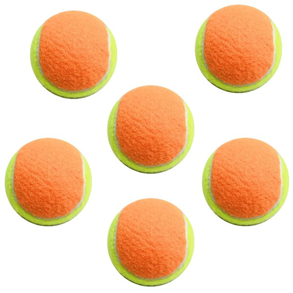 Tennisboll utan tryck, mjuk och elastisk barntennisboll för träning utomhus