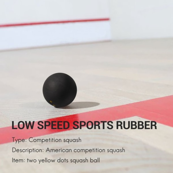 Single Squash red dot nybörjare medellång hastighet träningssquash