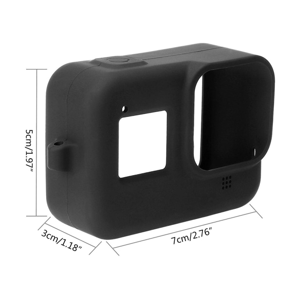 Cover för Go Pro Hero 8 Black Sleeve Housing Case Ram