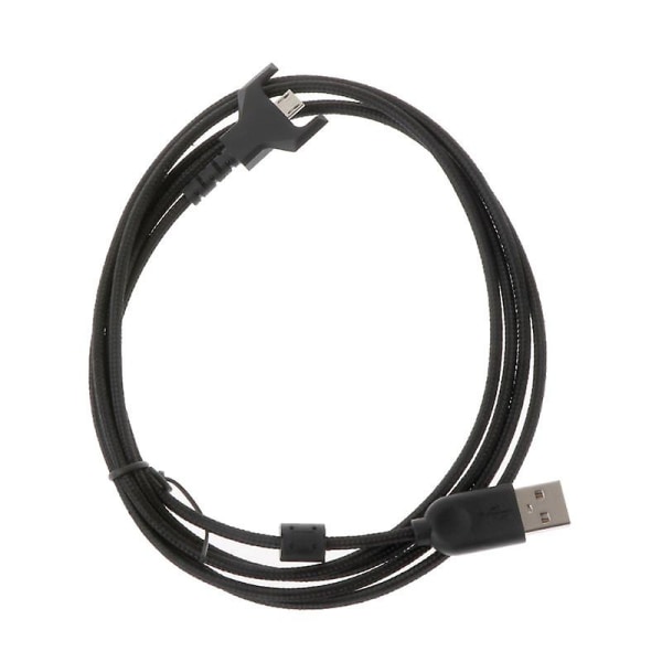 Slitstark USB -laddningskabel Muskabelkabel för Logitech G403 G703 G903 G900 spelmus G533 G633 G933 hörlurskabel