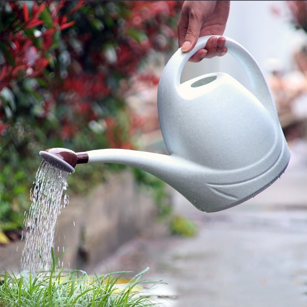 3,5 liters vattenkanna i plast lätt vattenspruta vattenflaska för trädgård utomhus hus blomma bonsai växt haze grey