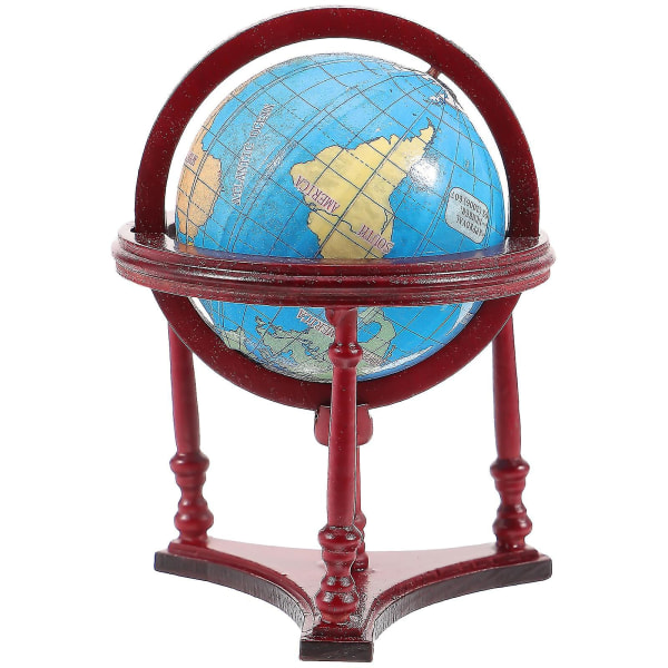 Dockhus Globe Miniatyr Ornament Dockhus dekoration World