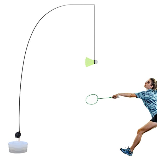 Badminton träningsapparat singlar singlar artefakt träning rebound force träningsapparat