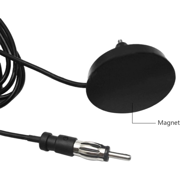 Radioantenn, mångsidig legering AM FM-antenn med magnetbas | Digital radio bilantenn signalmottagare