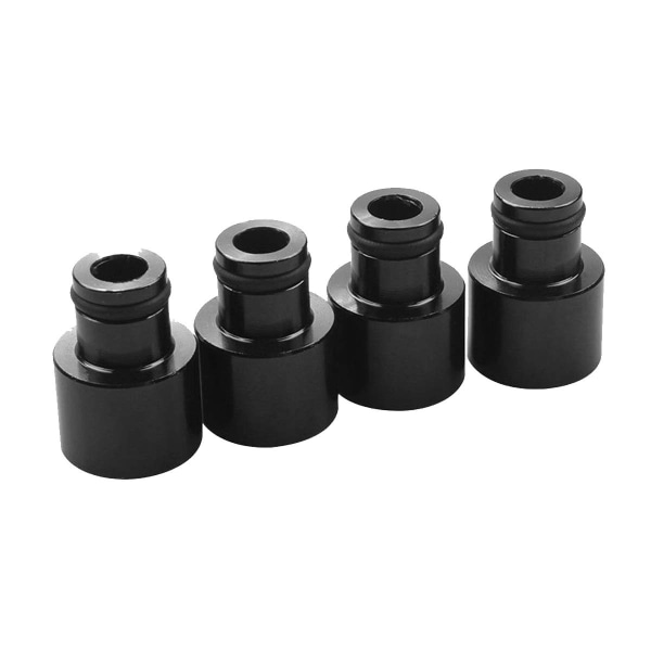 Bildelar injektoradapter 4-pack bildelar korrosionsskyddande bilförlängare injektoradapter black