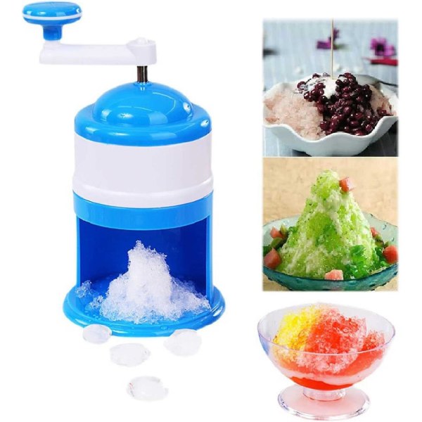 Portable Ice Shaver Maker - Manuell Fruit Smoothie Maker Mini Hom