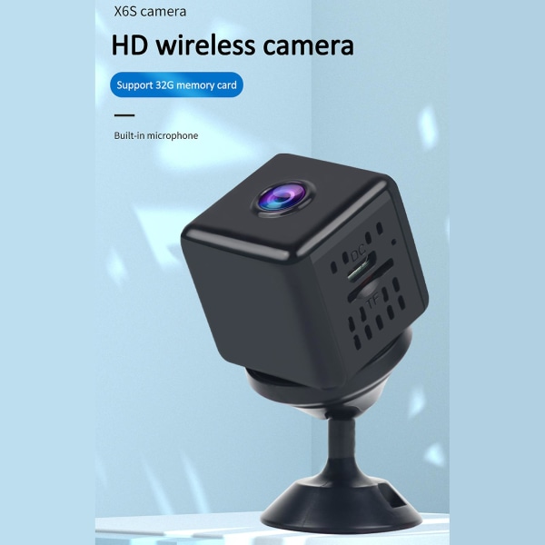 1080p Minikamera Wifi Kamera Night Vision Monitor Detektor Sport Action Camera