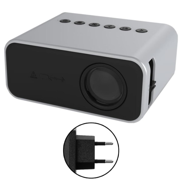 Projektor stöder 1080p Av Tf SD USB Audio Portable Home Media Video Player