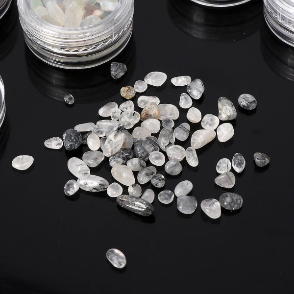 10 st Aquamarine tumlade Chips Stone Healing Reiki Crystal Stone smycken