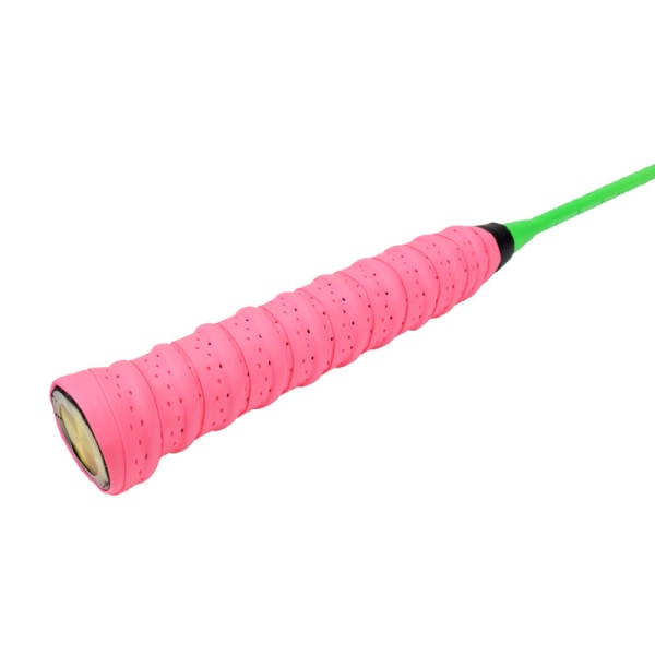 1st racketgrepp, 4-pack tennisracketgrepp superabsorberande badmintonracketgrepp Squashracketgrepptejp, självhäftande pink