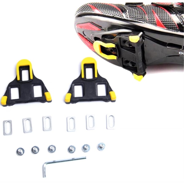 Cykelsko Splint Set Outdoor Indoor Road Cycling Skor Splint för män (svart gul) yellow and black