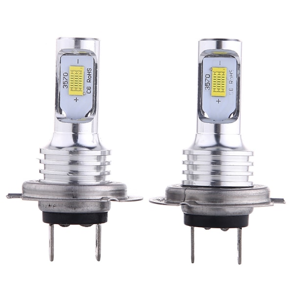 Vitt ljus H4 80W 3570 2SMD ljust bil LED-avkodningsdimljus H4 motorcykelljus 880