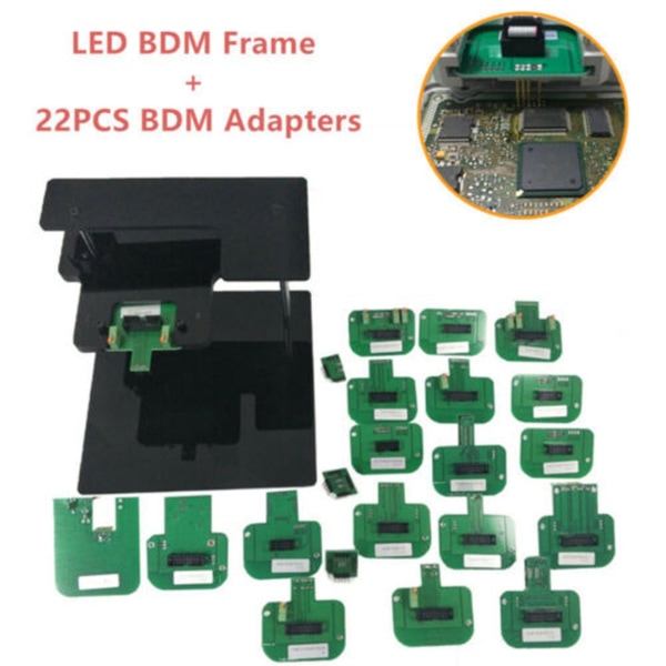 2024 Led Bdm Ram 22 st Bdm Adaptrar Set Programmeringsfäste Di