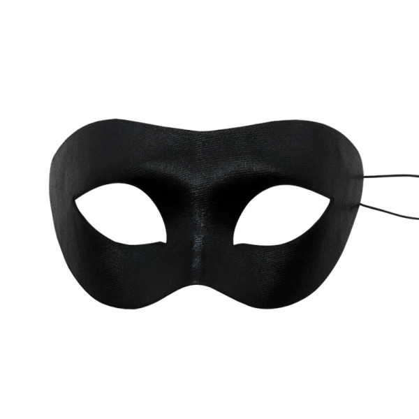 Maskeradmask för män Svart, Halloween Venetianska Masquerade Masker för vuxna, Svart Mardi Gras Mask