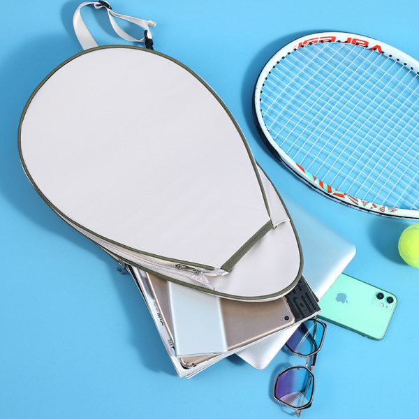 Tennisryggsäck Multifunktionell liten racket Tennisväska Vattentät Tennisryggsäcksställ för män och kvinnor green