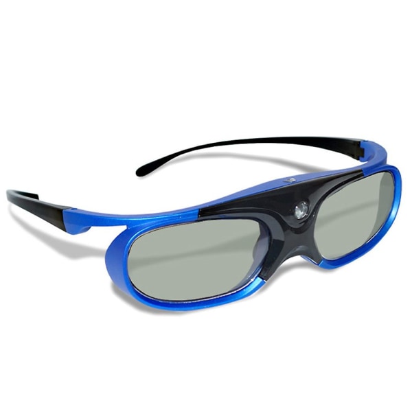 3D-glasögon Active Shutter Uppladdningsbara glasögon för Dlp-link Optama Acer Benq Viewsonic Sharp projektorer Glasögon