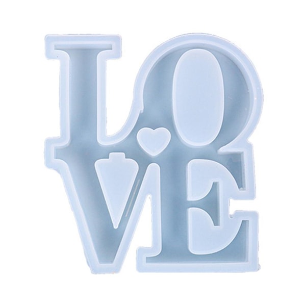 Kärleksbrev Dekorationer Form Kärlek Engelska alfabetet Ornament Form