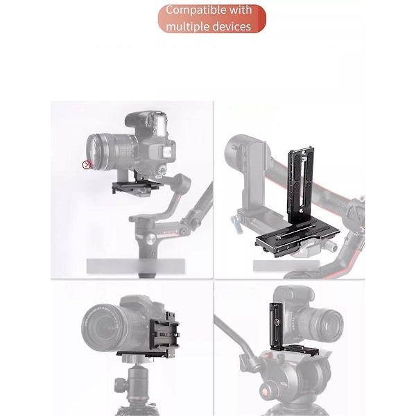 Stabilisator L-formad vertikal racketplatta lämplig för stabilisator