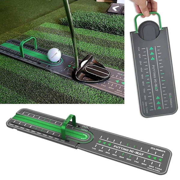 Golf Precisions Distance Putting Drill, Golf Putting Mirror