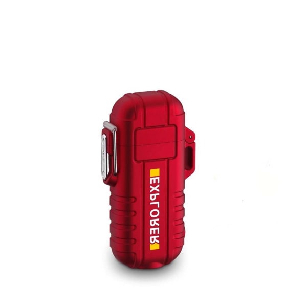 Elektrisk tändare Plasmatändare Vattentät bågtändare Vindtät USB -tändare Uppladdningsbar med nödvisst red