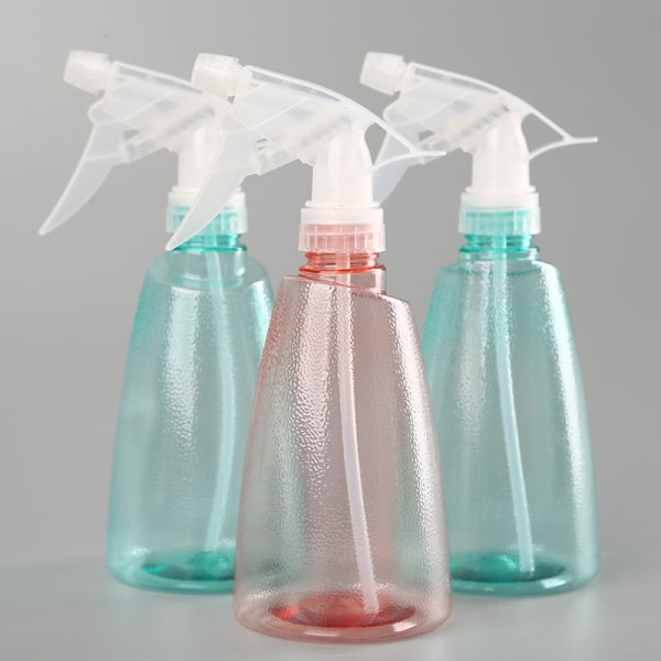 Plast 500 ml sprayflaska med justerbar triggerfunktion för imma och full sprayläge blue