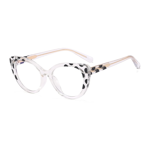 Blått ljusblockerande glasögon, retro rund glasögonbåge Anti Eyestrain Datorglasögon för kvinnor män c1