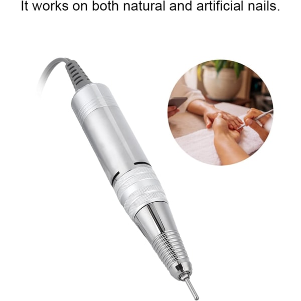 Elektrisk nagelborrpenna Nagelborrmaskin, byte av manikyr nagelborr, manikyr pedikyrmaskin