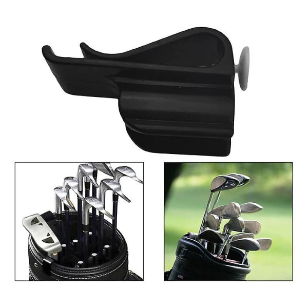 20st Golfklubba förvaringsklämma Plast Golf Putter Clip Organizer