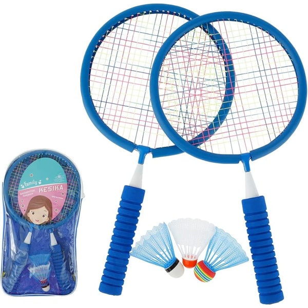 Barnbadmintonracket badmintonsportträningsset inomhus och utomhussportspel