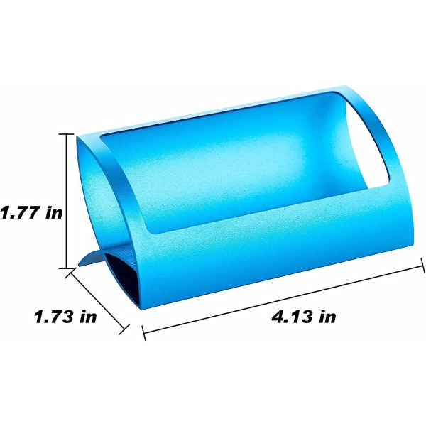 Visitkortshållare för skrivbord, metall Modern Desktop Aluminium Söt