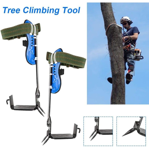 1 st trädklättringspigg i rostfritt stål Trädklättringsverktyg, trädklättringshjälp för vandringsobservation att plocka frukt