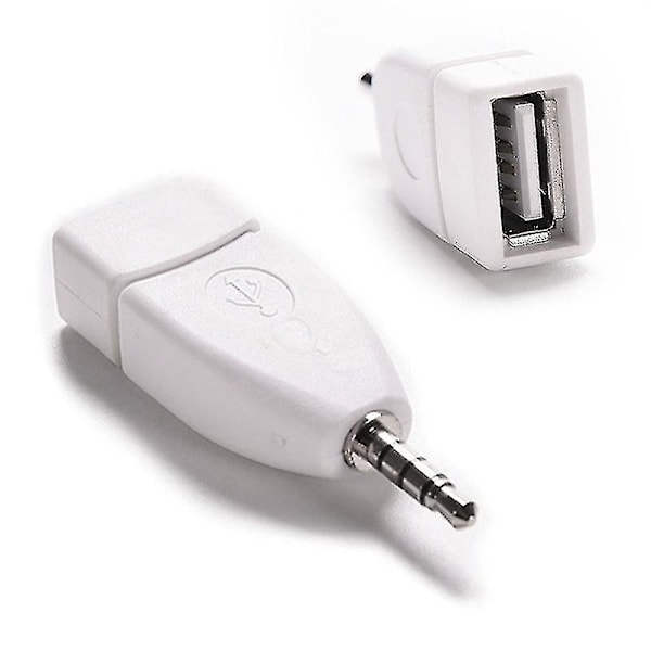 Omvandlaradapter USB 2.0 hona till 3.5 mm hane Aux Audio Tålig