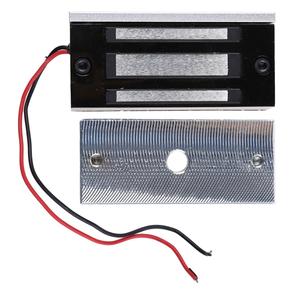 12v Mini elektroniskt lådlås Elektriskt magnetiskt skåpdörrlås 60 kg 130lbs