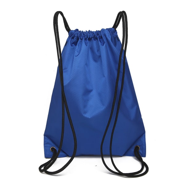 Gymväska med dragsko, Stor Sportryggsäck String Swim Dragsko PE-väskor för kvinnor män, Resestrandskolväska