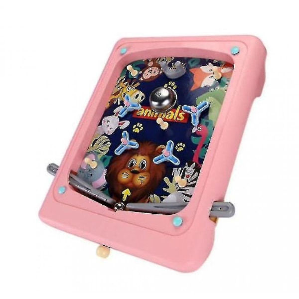 Handhållen flipperspelmaskin för barn (rosa) 1 st
