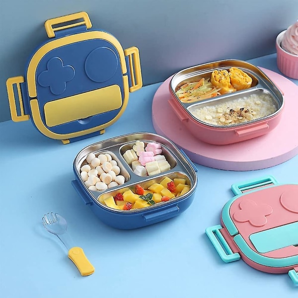 Lunchlåda, rostfritt stålisolerad 2/3-fack Bento Box W