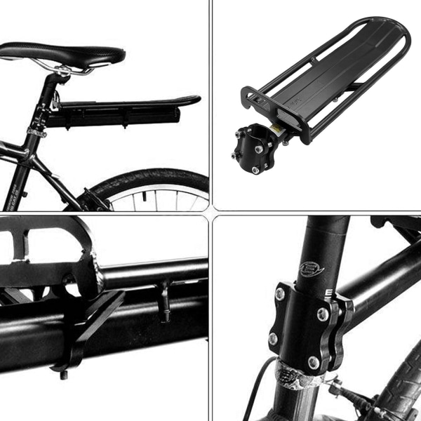 1 st bakre cykelhållare för cykelhållare, snabbkoppling justerbar legerad cykelhållare, universal justerbar B