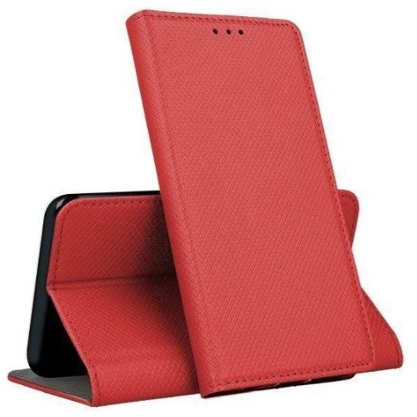 Samsung Galaxy S21 - Flip Fodral Röd