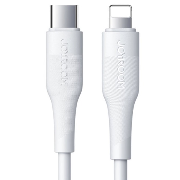 Joyroom USB C till Lightning kabel Fast Charge 20W Vit 25cm