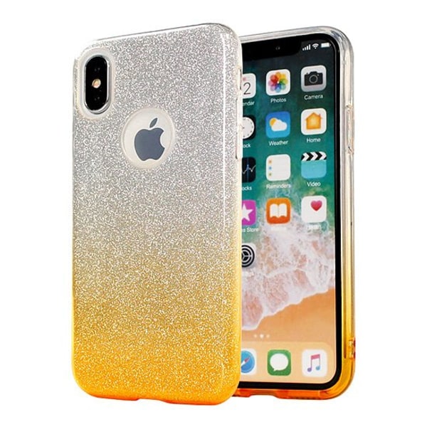 Mobilskal iPhone X/XS Glitter Gold