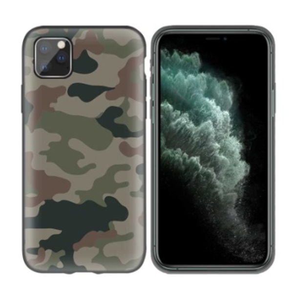 iPhone 11 Pro Skal - Camo Green