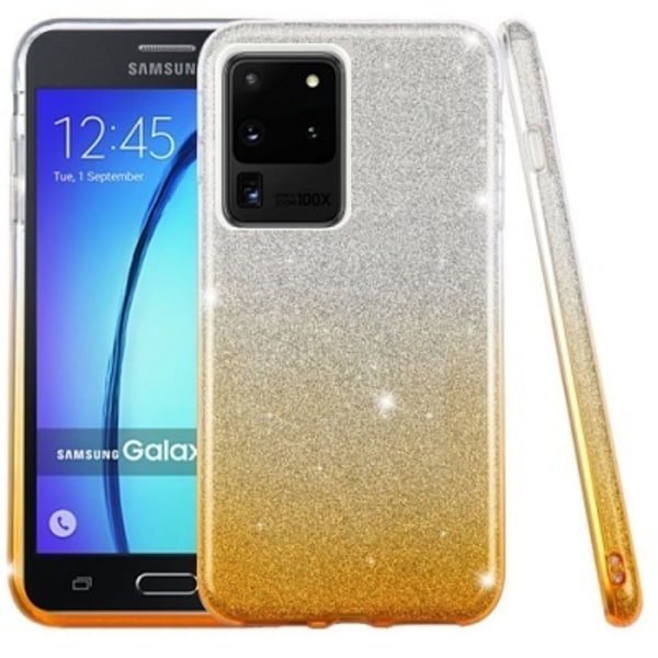 Mobilskal Samsung Galaxy S20 Ultra Glitter Guld/Silver