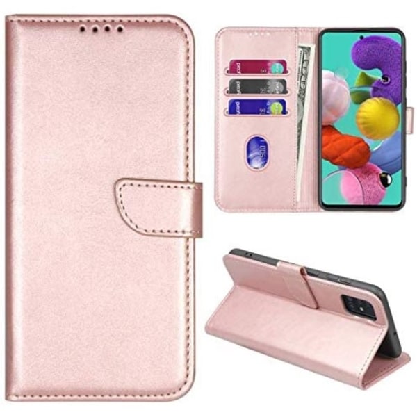 Samsung Galaxy A41 Plånboksfodral Rosa