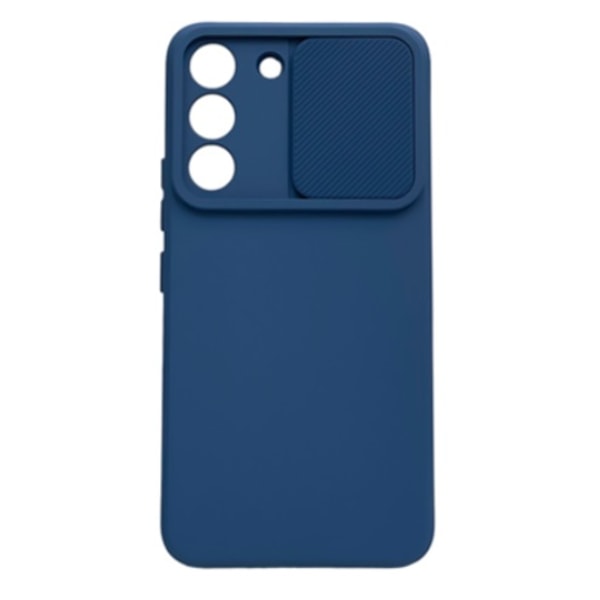 Samsung Galaxy S23 Mobilskal Marinblått Med Linsskydd