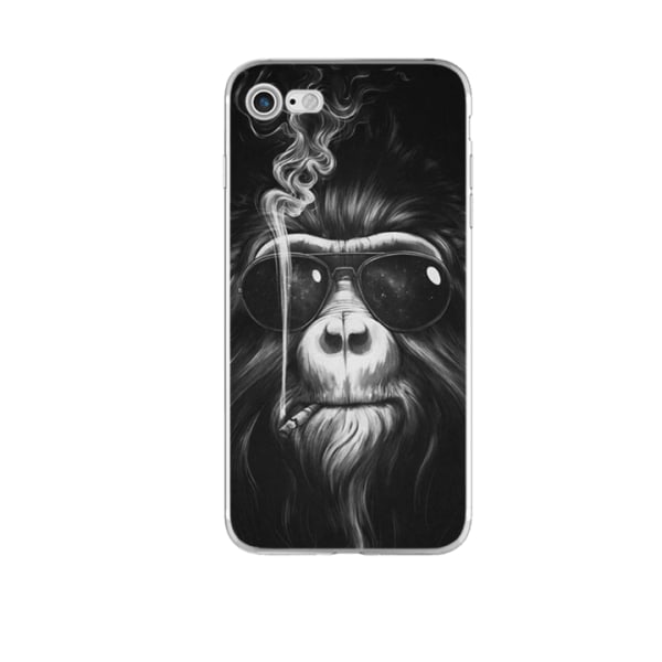 Mobilskal iPhone 7/8 Smoking Monkey